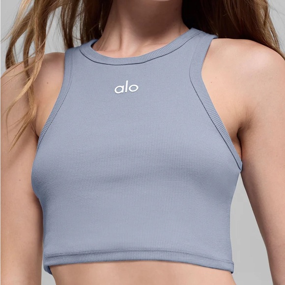ALO Yoga Tops - Alo Yoga Aspire Tank Winter Frost M